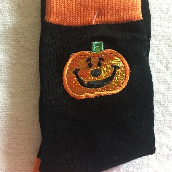 NWT Halloween pumpkin girls socks 🎃