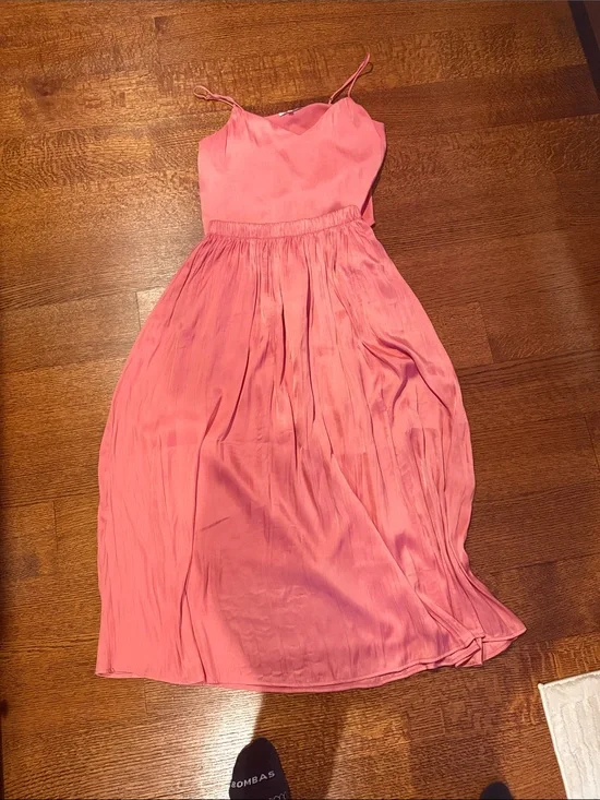 Z supply coral skirt and cami matching set