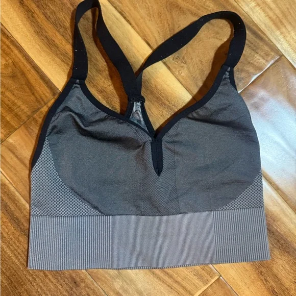 Nike Dri-fit Gray Crop Top Bra