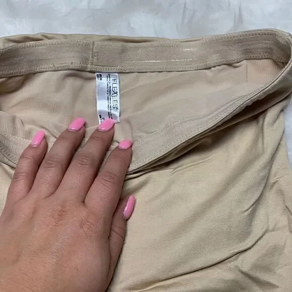 Flexees high waisted nude shape wear