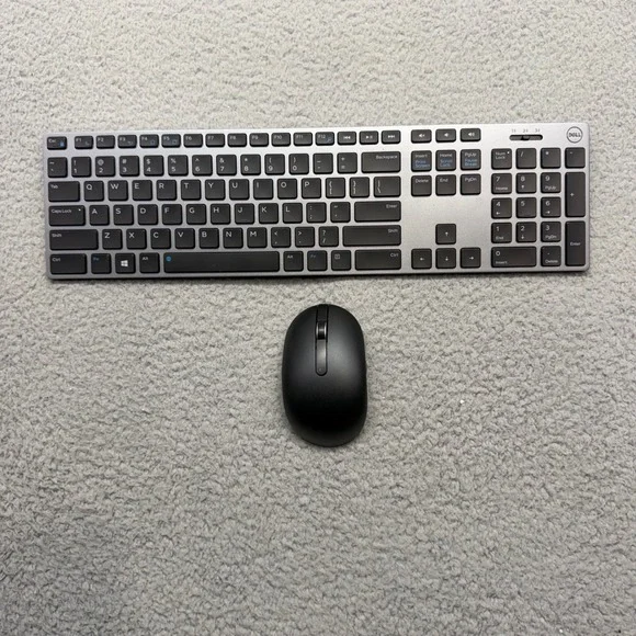 Dell KM717 Premier Bluetooth 2.4GHz Wireless Keyboard WK717 & Mouse WM527 Combo
