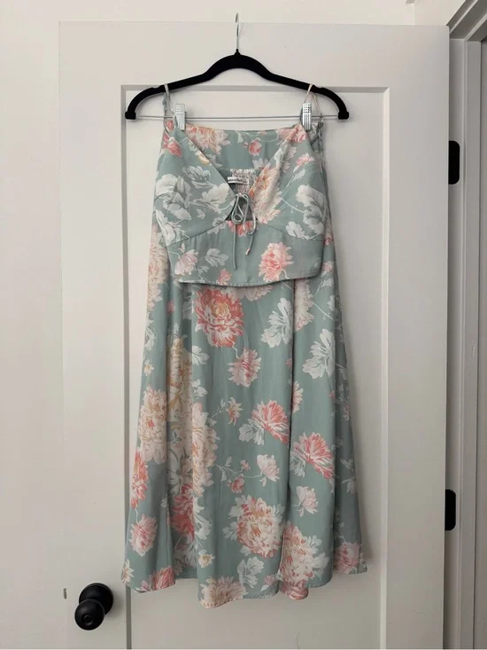 Abercrombie Matching Skirt Set - Floral