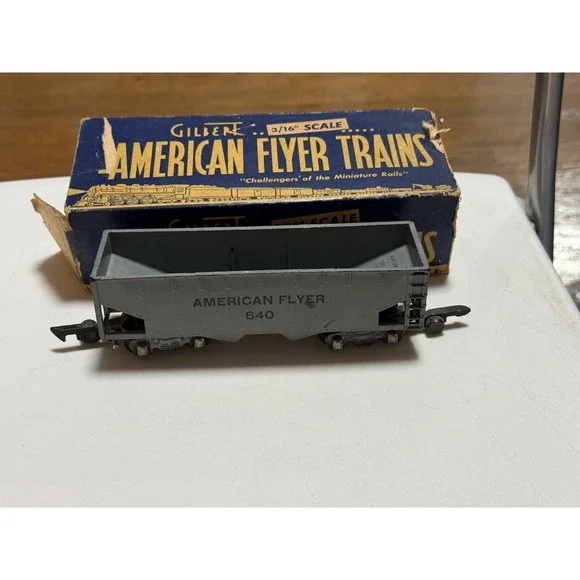 Vintage‎ American Flyer NO. 640 Hopper Car S Scale