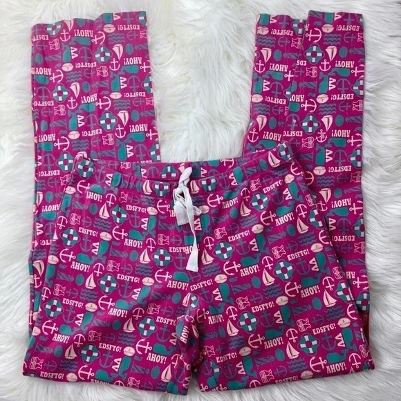 🐳 Vineyard Vines Pink Sailor PJ’s🐳