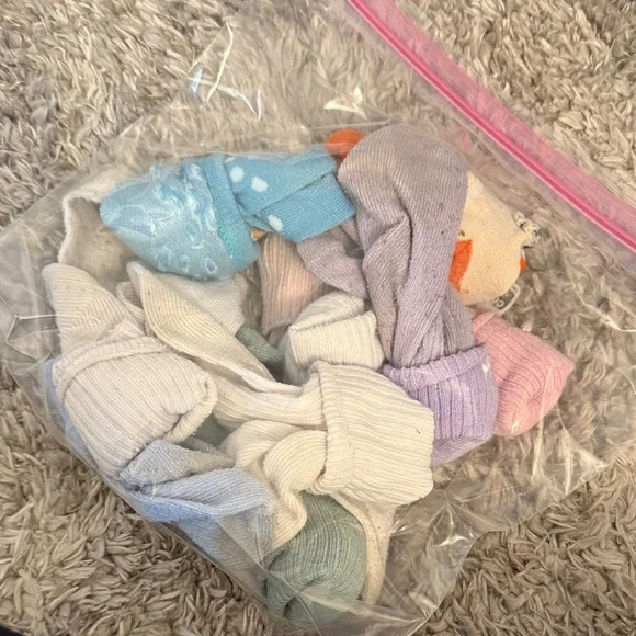 Assorted Pastel Kids Socks Set