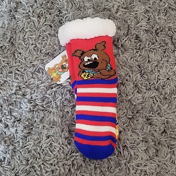 NWT Scooby Sherpa Lined Socks