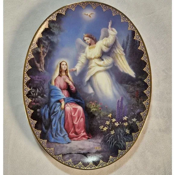The Annunciation COLLECTOR PLATE 1st Issue In 
