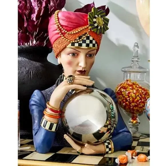 RARE Mackenzie Childs Fortune Teller 18