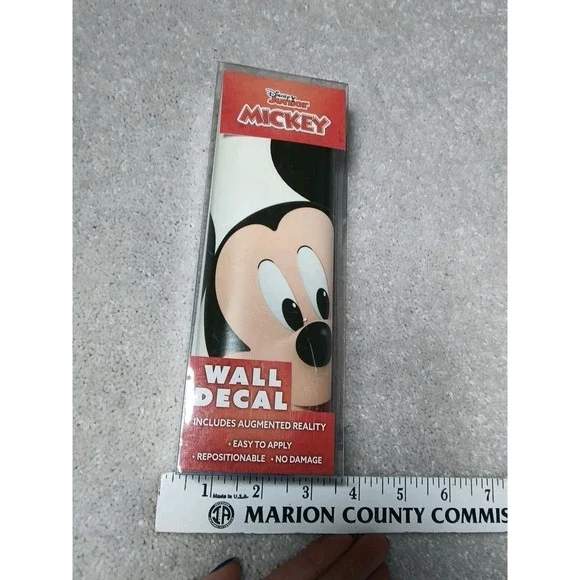 Disney Jr MICKEY MOUSE 13x16 Augmented Reality Wall Decal New Reposition Kids