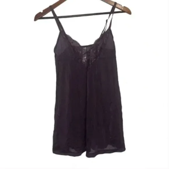 Gilligan Omalley Purple Sexy Lingerie Dress