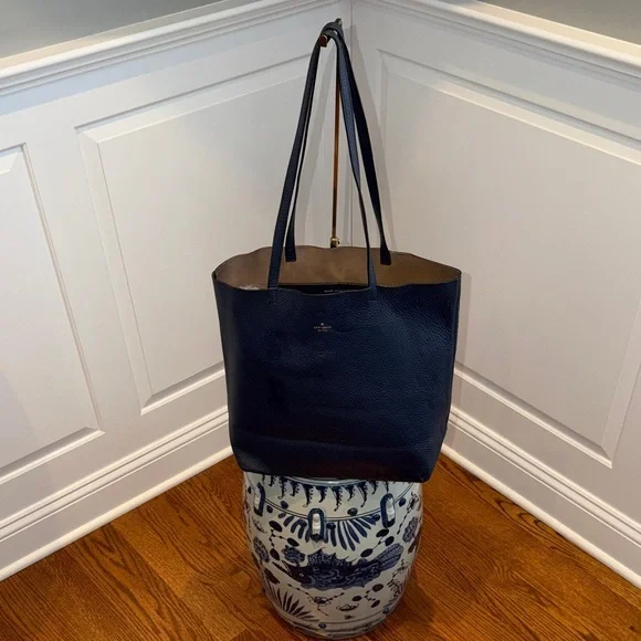 Kate Spade Pebbled Leather Shopper Tote