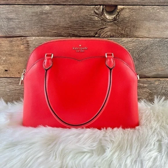 KATE SPADE | ♠️ Vibrant Red Payton Satchel