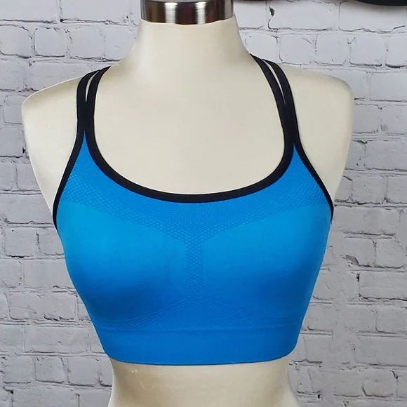 🌺C9 by Champion Strappy Racerback Blue Sports Bra
