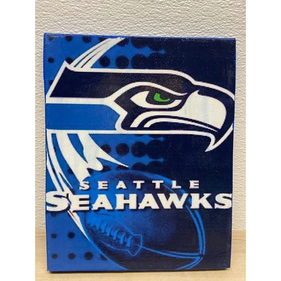 NFL Seattle Seahawks Painting Logo Sign Wall Decor
