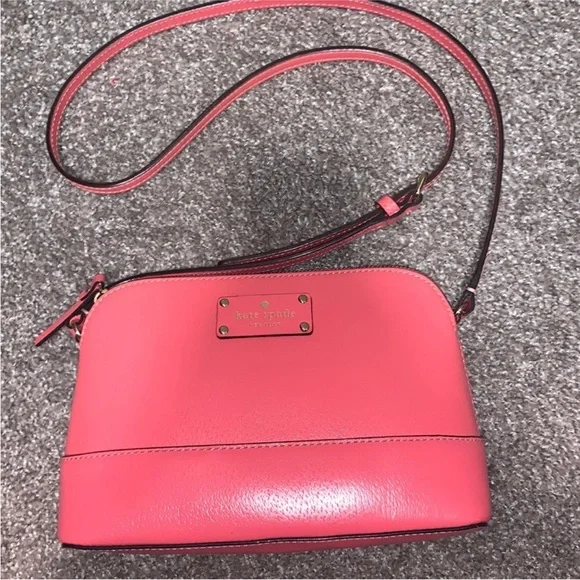 Coral Kate Spade crossbody
