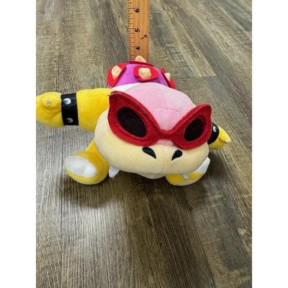 Official‎ Super Mario All Star Roy Koopa Jr Plush 2014 Villain Wand Sunglasses
