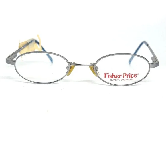 Fisher Price Euro 28‎ Steel Blue Oval Eyeglasses Frames 41-19-120 Kids 21682