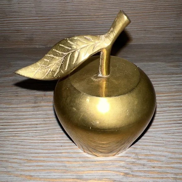 Vintage‎ Brass Apple Bell