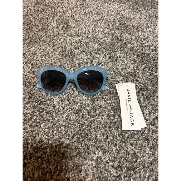 Janie and Jack blue sunglasses size 4 and up C4-4 (2)