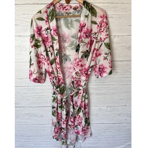 Show Me Your Mumu Robe Womens One Size Brie Floral Cottagecore Garden of Bloom