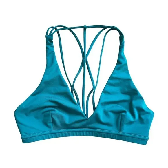 Lululemon Raise The Barre Bra Teal Green 8