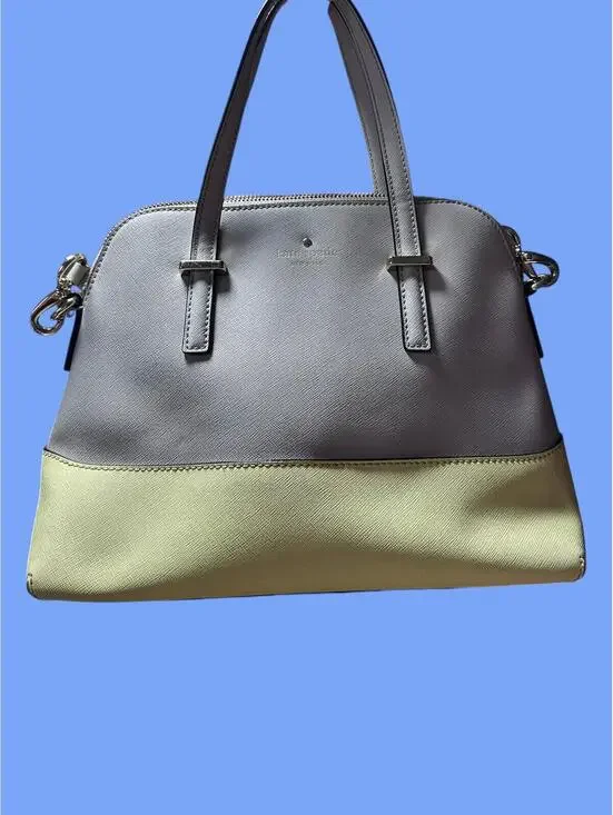 Kate Spade New York Saffiano Leather Two-Tone Satchel