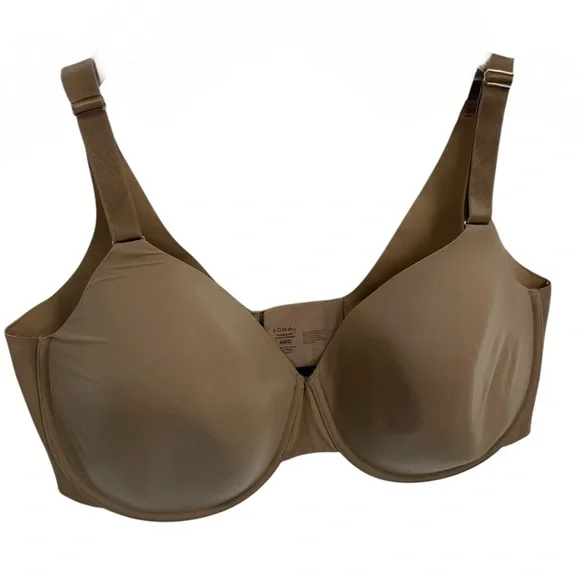 Soma Bra Vanishing 360 Perfect Coverage Tan Size 40G Underwire Adjustable