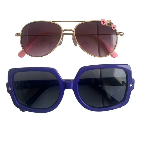 Girls Fashion Sunglasses Lot of 2