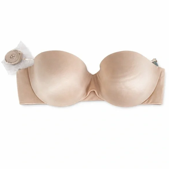 Maidenform Comfort Devotion Strapless Push-Up Bra 09417 Beige 34C NWT