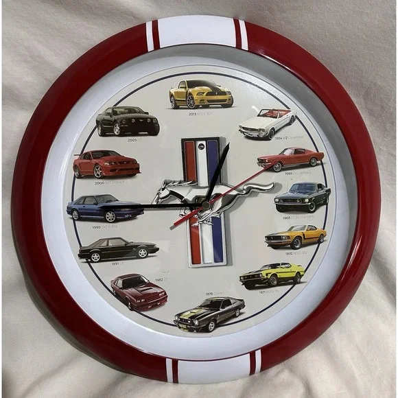 History of Ford‎ Mustang Wall Sound Clock, 13