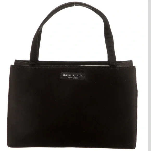 kate spade Black Velvet Tote