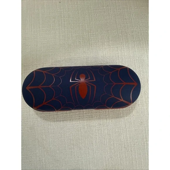 Marvel Spider-Man Eyeglass Hard Case Glasses Storage‎ Used Clamshell