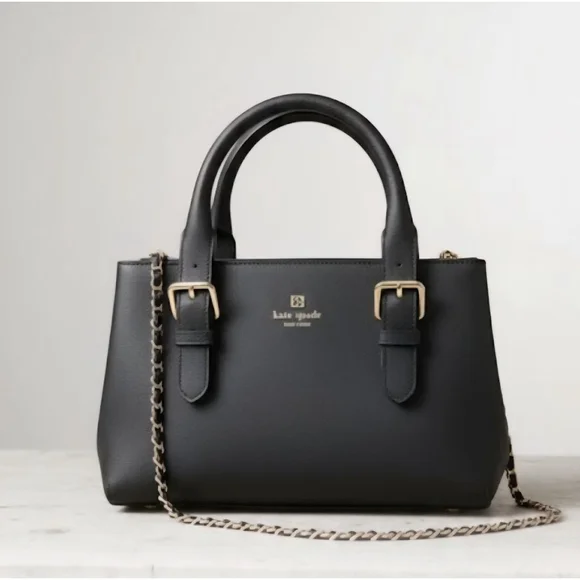 Kate Spade Black Medium Satchel Shoulder Bag