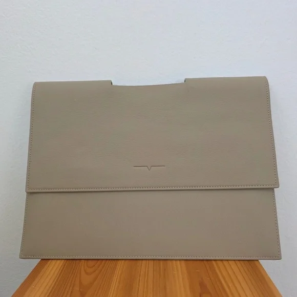 Von Holzhausen iPad Portfolio Leather Case 12.9 Inches - Stone
