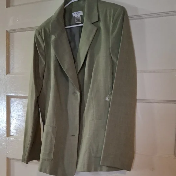 Liz Baker Olive Women's Blazer NWOT