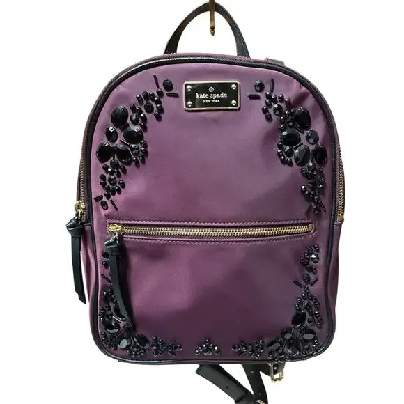 Kate Spade Wilson Road Embellished Small Backpack with COA