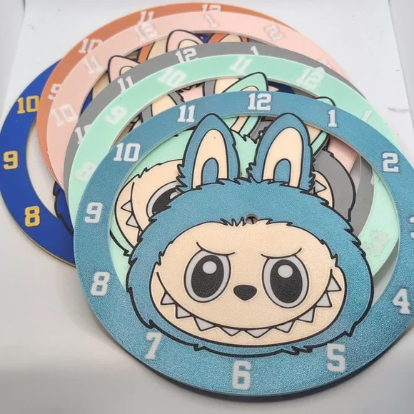 Little Monster  Wall Clock Choose Your Color‎