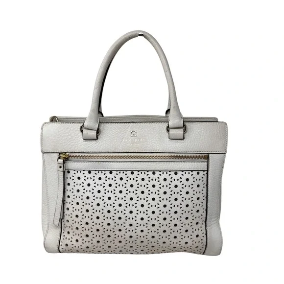 Kate spade perri‎ Lane white cut out bag shouder bag