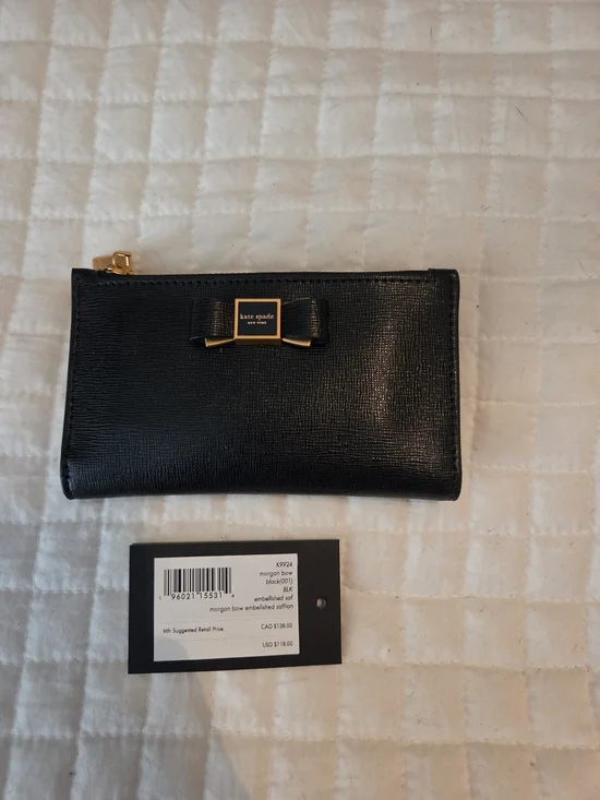 kate spade New York Morgan Bow Bi Fold Wallet