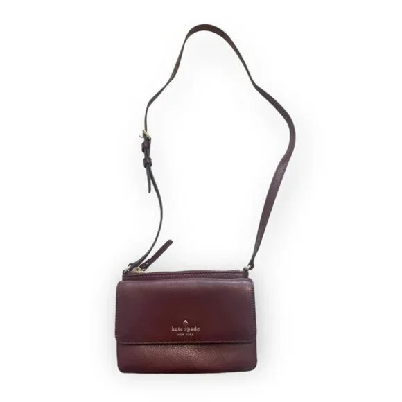 Kate Spade Greene Street Karlee Crossbody bag, Cherry Wood
