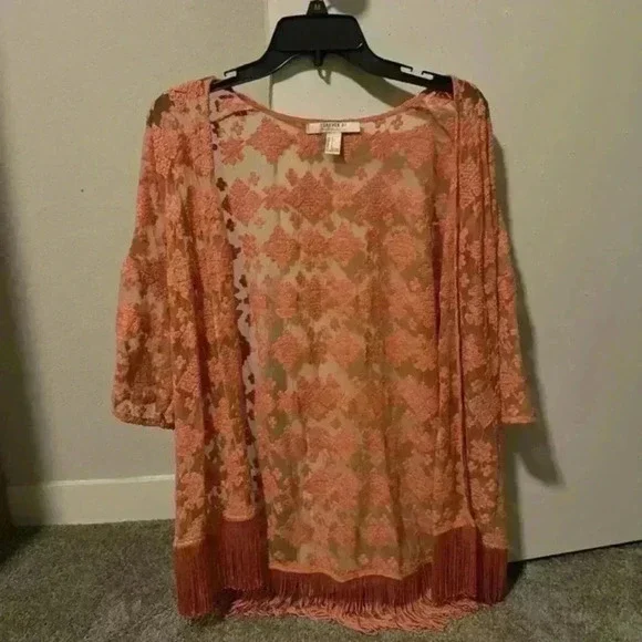 Forever 21 Fringe Coverup