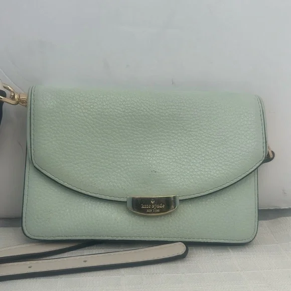 Kate Spade New York Callie Wallet WLRU2605 Mulberry Street Mint Splash