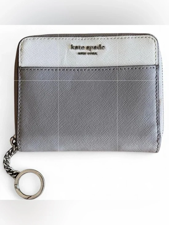 Kate Spade Pebbled Leather Wallet with Keychain
