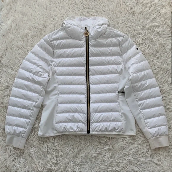 New Goldbergh Nadia down padded slim jacket in white US sz 14
