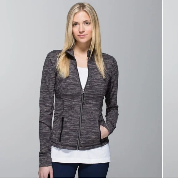 Lululemon Forme Jacket *Cuffins Wee Are From Space Black Cashew