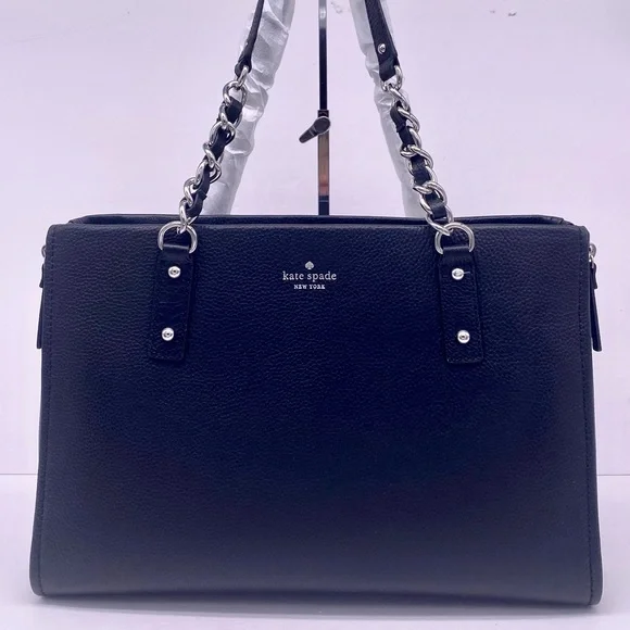 Kate Spade Andee Cobble Hill Handbag Satchel Shoulder Bag Chain Tote