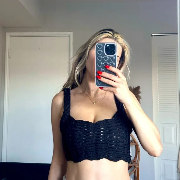 Crop top Zara ,size XS