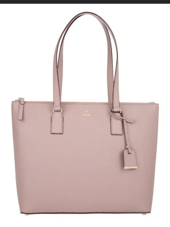 Like New Kate Spade Pink Leather Shoulder Bag Tote Purse