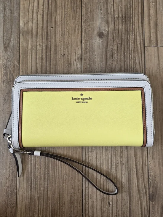 Kate Spade Colorblock Anita wristlet wallet in 