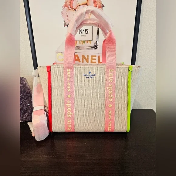 Kate Spade Kip Canvas Tote.